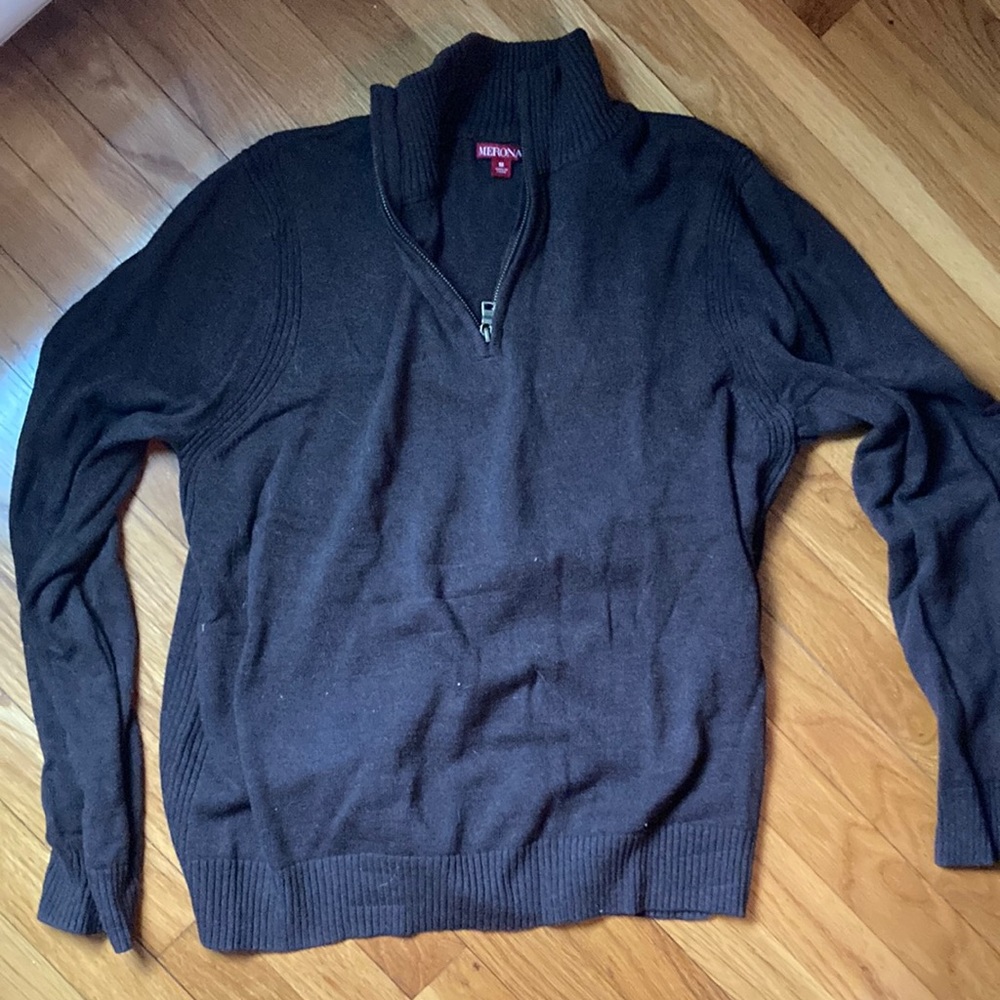 Marina men’s half-zip sweater.